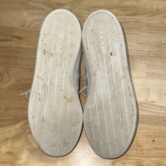 Adidas CF‎ Advantage Cloud foam Ladies  Sneakers 9.5 white grey - Picture 7 of 8